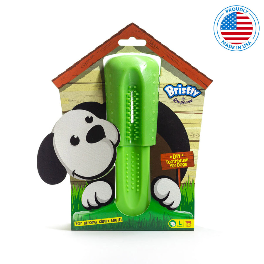 Stand up clearance dog toothbrush