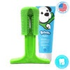 dog toothbrush and toothpaste