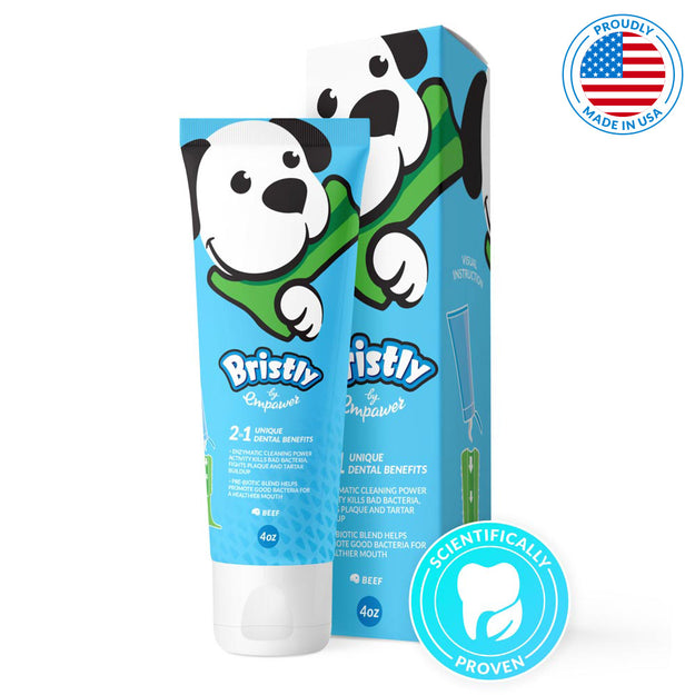 prebiotic and enzymatic toothpaste for dogs